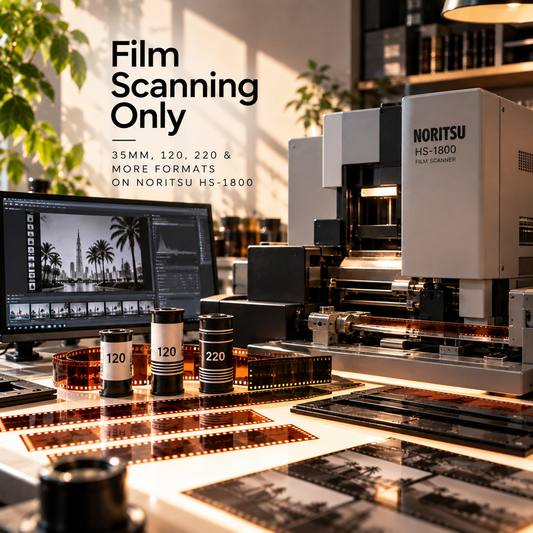Film Scanning Only — Developed Film
