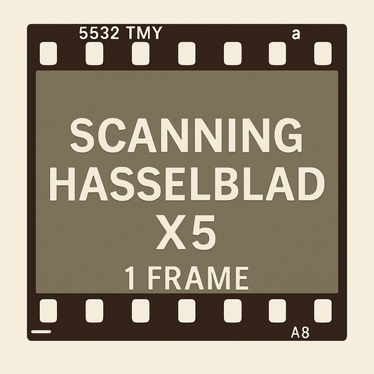 Scanning Hasselblad X5 (per 1 frame)